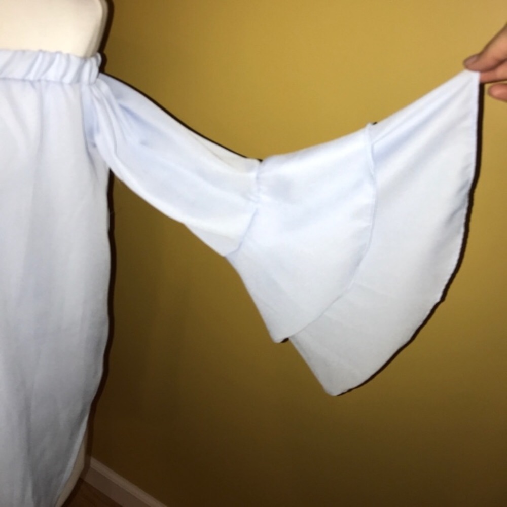 2/$25 Light blue off the shoulder top - Picture 5 of 6
